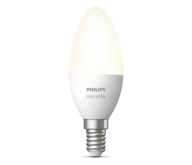 Philips Hue White Inteligenta Żarówka świeczka E14 470lm - 554218 - zdjęcie 2